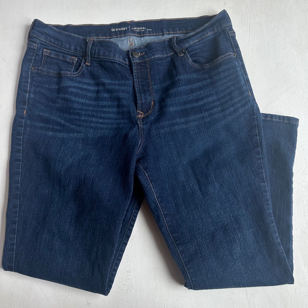 Old Navy Short OG Mid Rise Straight Jeans